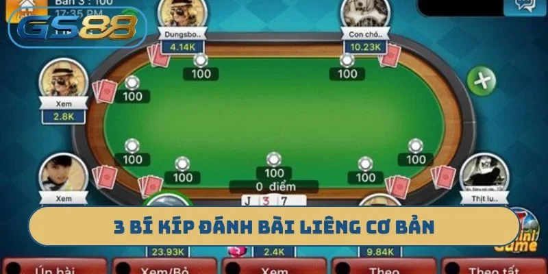 3 bí kíp đánh bài liêng cơ bản
