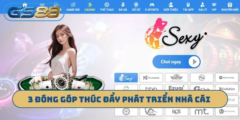 3 đóng góp thúc đẩy phát triển nhà cái