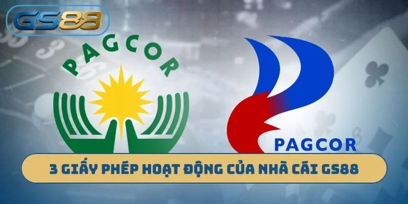 3 giấy phép hoạt động của nhà cái GS88