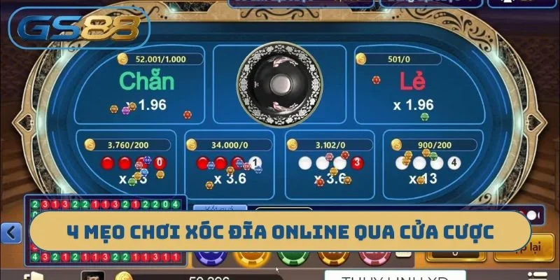 4 mẹo chơi xóc đĩa online qua cửa cược
