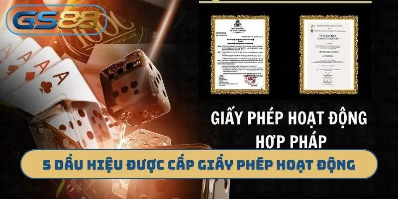 5 dấu hiệu được cấp giấy phép hoạt động