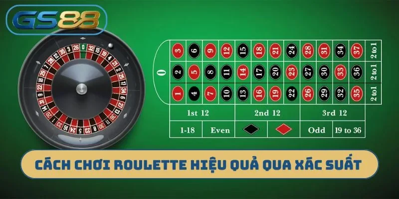 Cách chơi Roulette hiệu quả - Nắm xác suất thắng