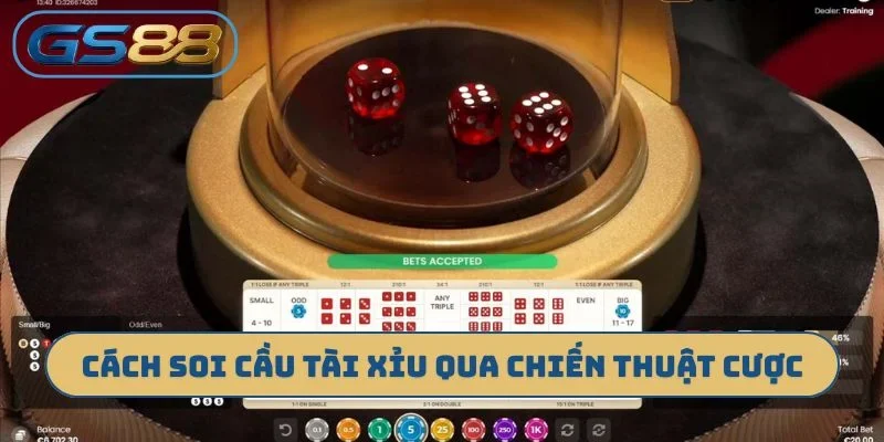 Cách soi cầu tài xỉu qua chiến thuật cược
