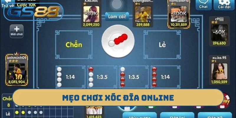 Mẹo chơi xóc đĩa online