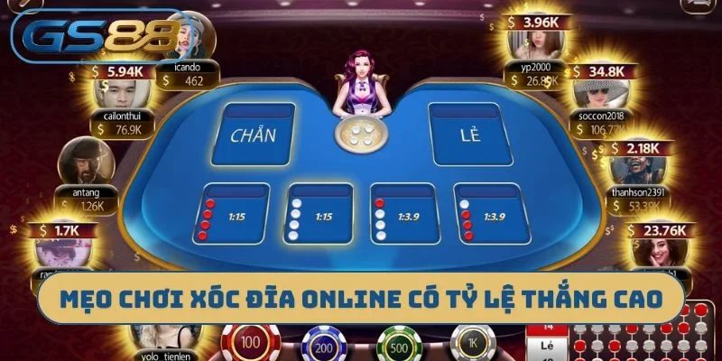 Mẹo chơi xóc đĩa online có tỷ lệ thắng cao