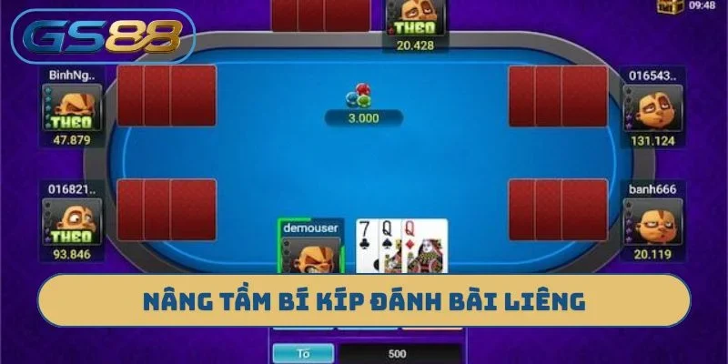 Nâng tầm bí kíp đánh bài liêng